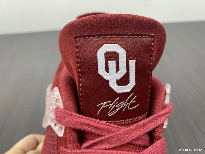 Cheap Retro Oklahoma PE Sooners 4 Jordan AJ4-904282 0708